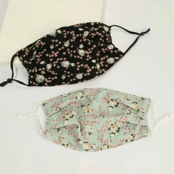 Floral Face Mask - Picture 2 of 4